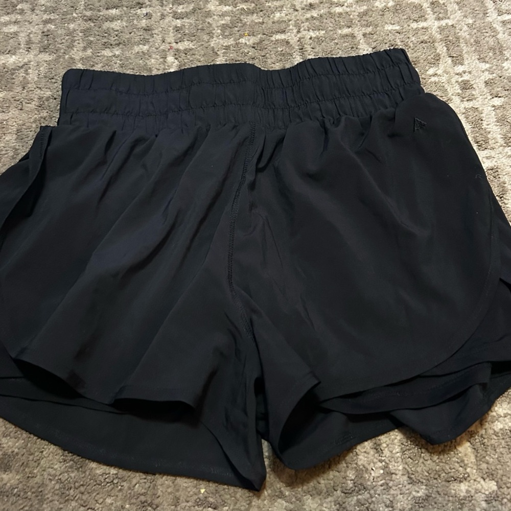 Women's Black Athletic Shorts